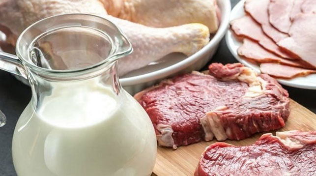 آمینو اسید دیابت گوشت شیر